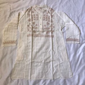 NWOT Bollywood Indian Hand embroidered Kurti Shirt